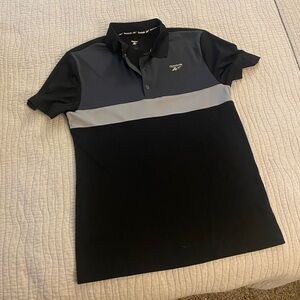 Reebok men’s black polo